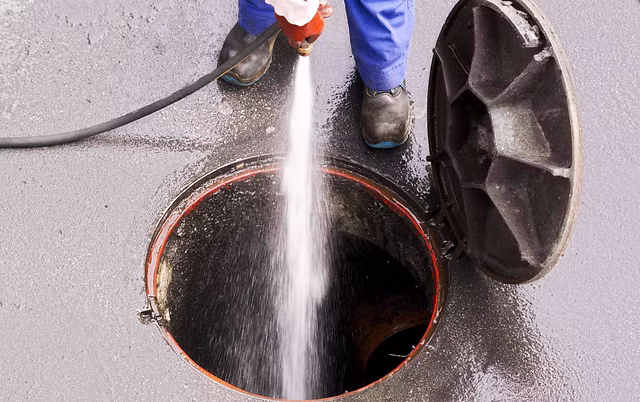 Sewer Line Flushing